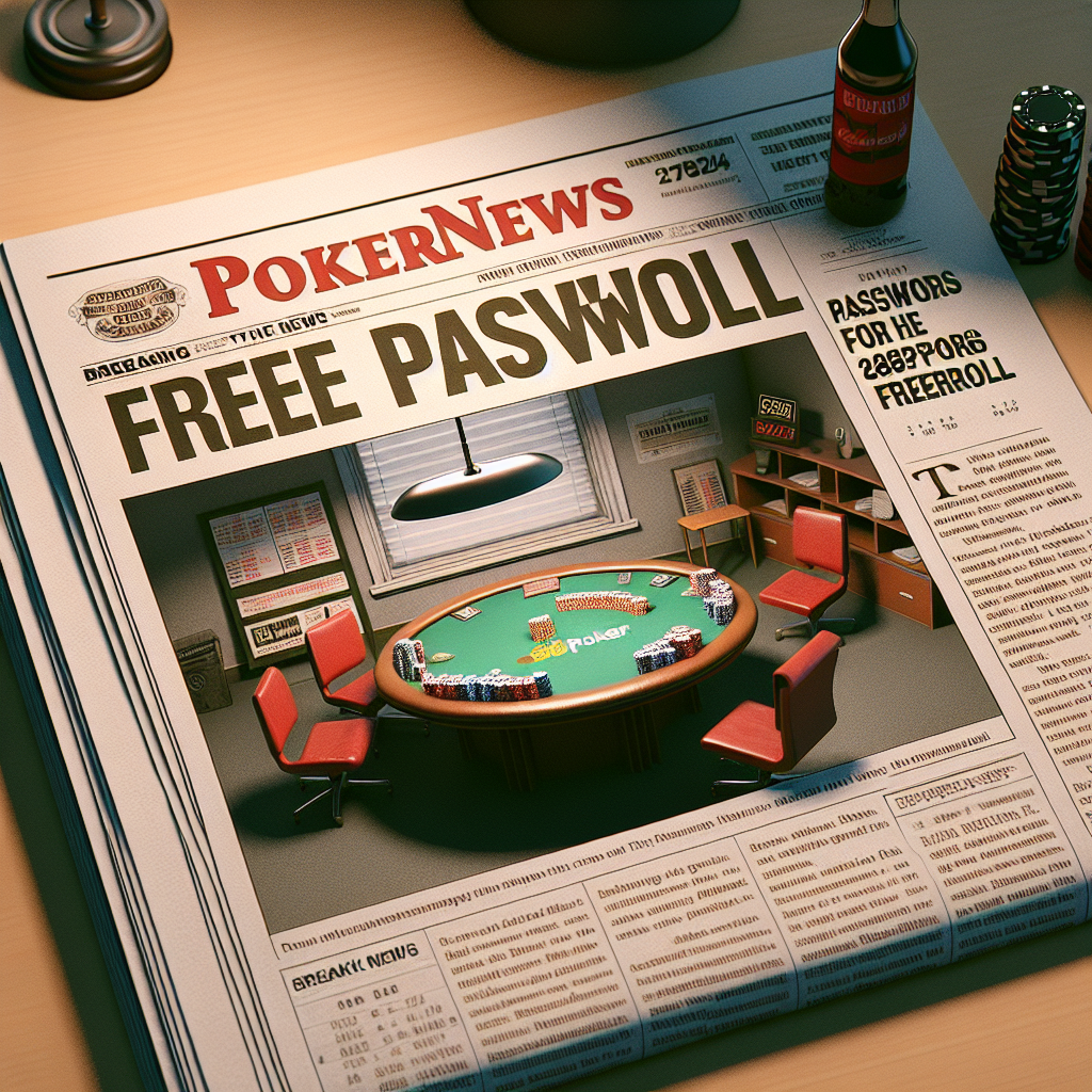 December 2024 888poker Freeroll Passwords Revealed by PokerNews