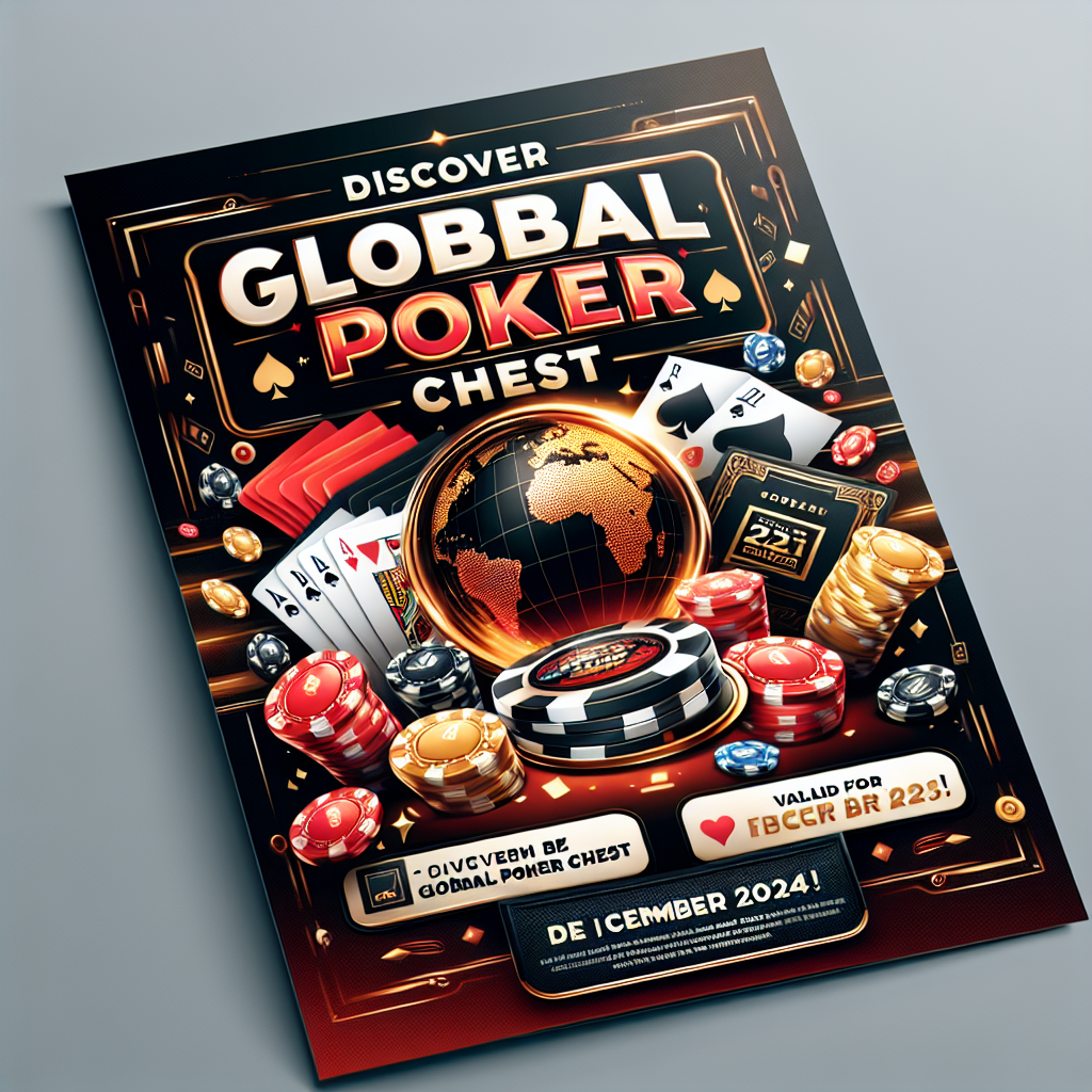 Discover Global Poker Promo Codes for December 2024!