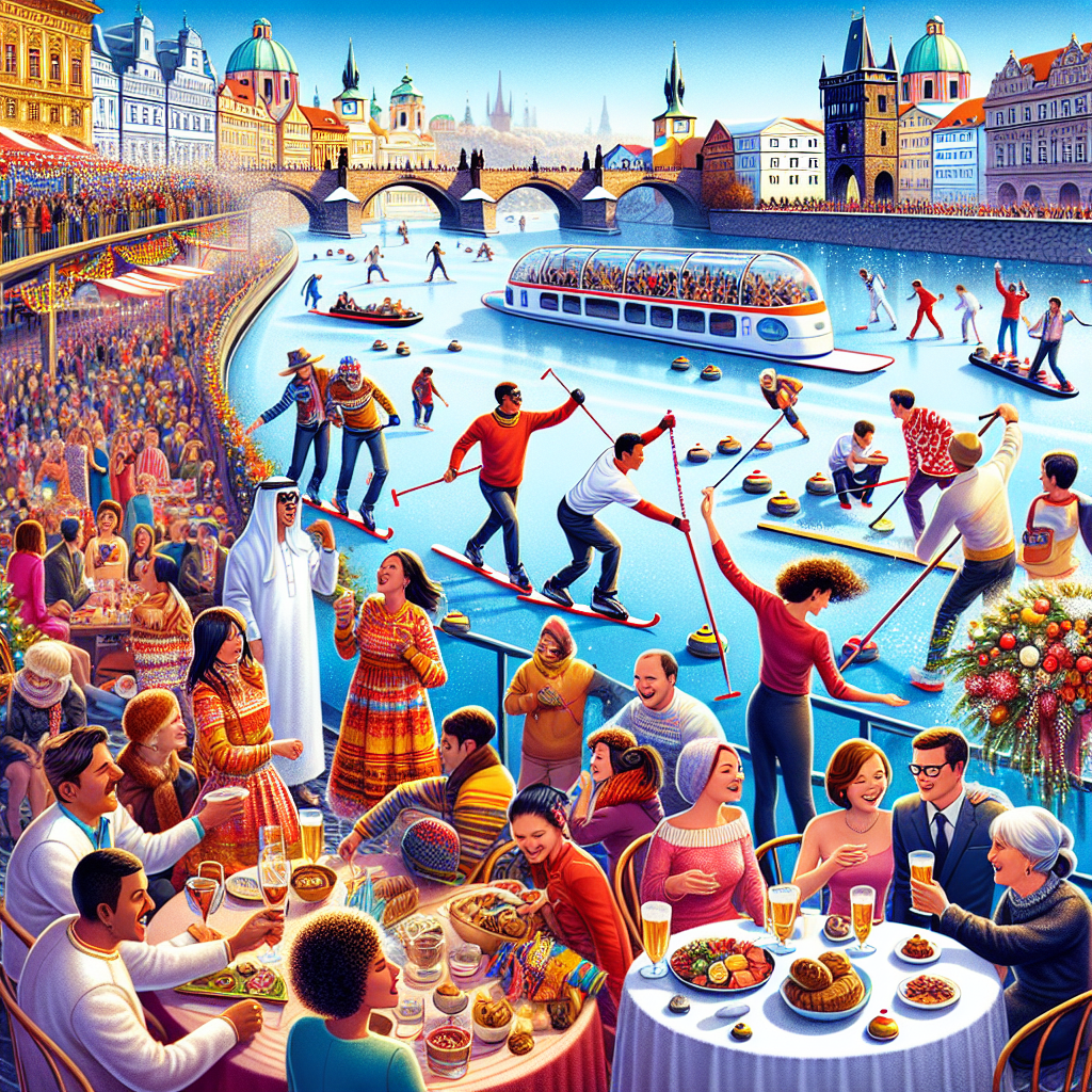 Exciting Activities at EPT Prague: Parties, Ice Curling, and Lunch Cruises