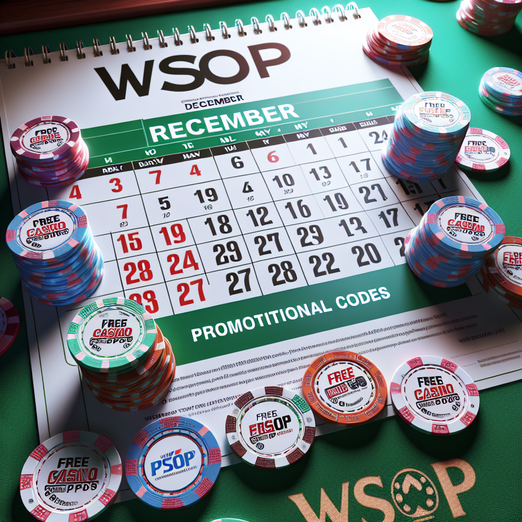 Free WSOP Chips: December 2024 Promo Codes