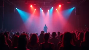 Como os filmes de shows ao vivo são gravados e produzidos