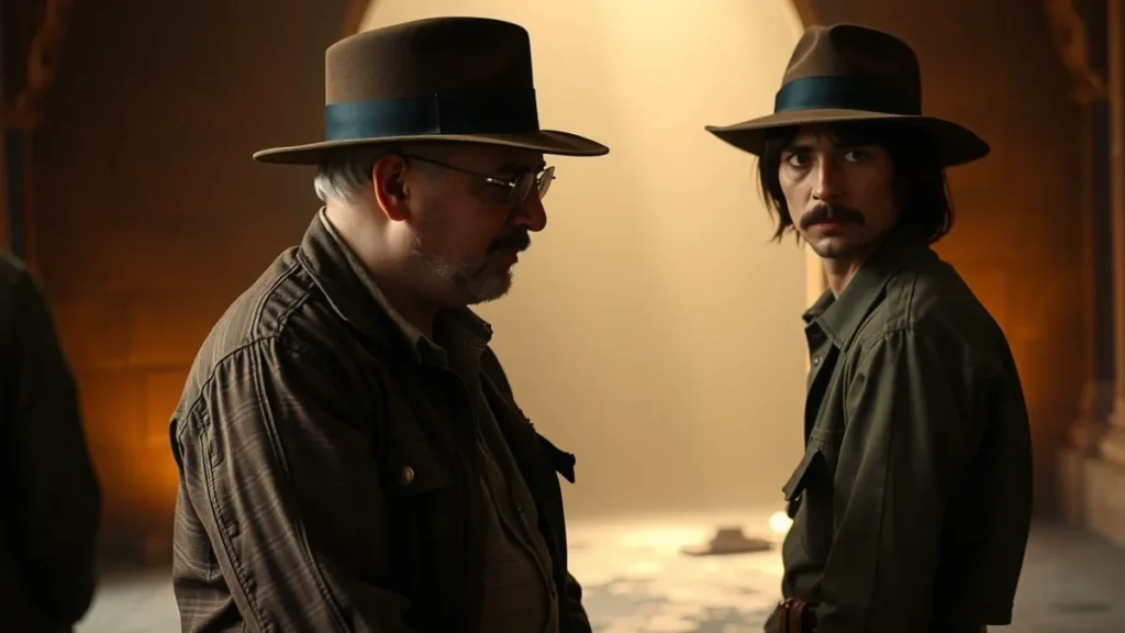 A parceria entre Spielberg e George Lucas na saga Indiana Jones