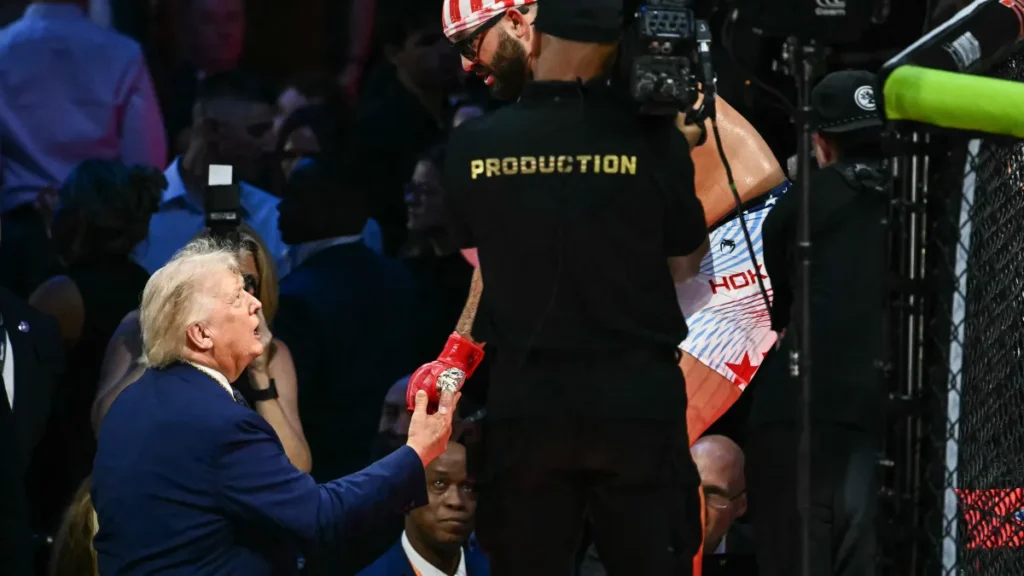 Brazil watches Trump mark 80th birthday with bizarre martial arts show