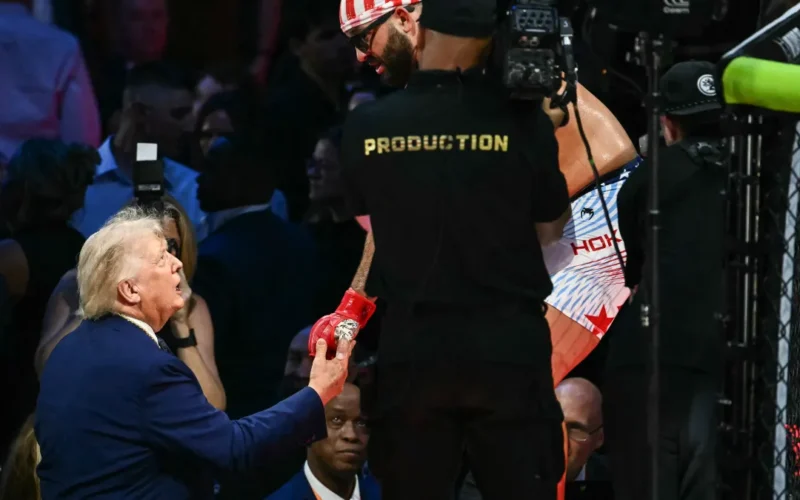 Brazil watches Trump mark 80th birthday with bizarre martial arts show