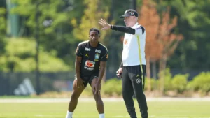 Brazil's Ancelotti urges calm on Endrick, calls talent extraordinary