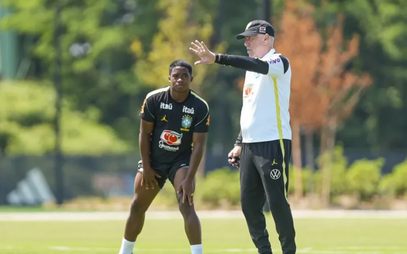 Brazil's Ancelotti urges calm on Endrick, calls talent extraordinary