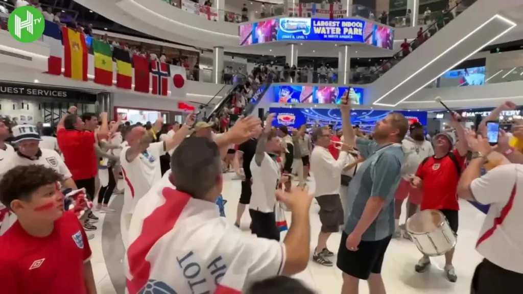 Brazil fans watch England beat Panama in New Jersey