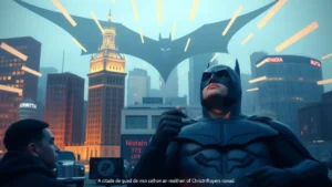 A cidade de Gotham na visão sombria de Christopher Nolan