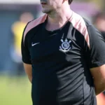 Brazilian soccer club Corinthians trains ahead of weekend match