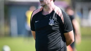 Brazilian soccer club Corinthians trains ahead of weekend match