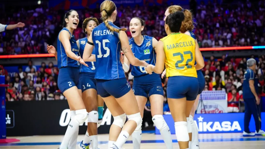 Brazil beats Japan for 8th straight Volleyball Nations League win