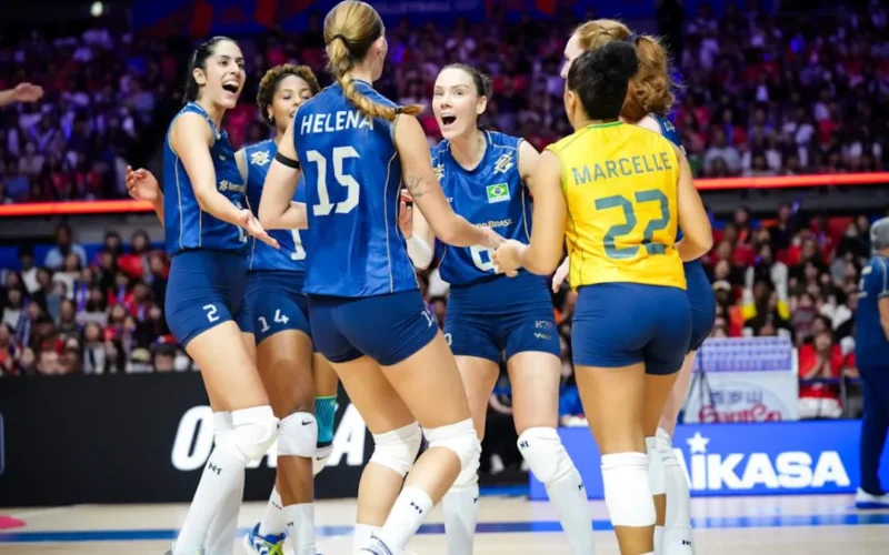 Brazil beats Japan for 8th straight Volleyball Nations League win