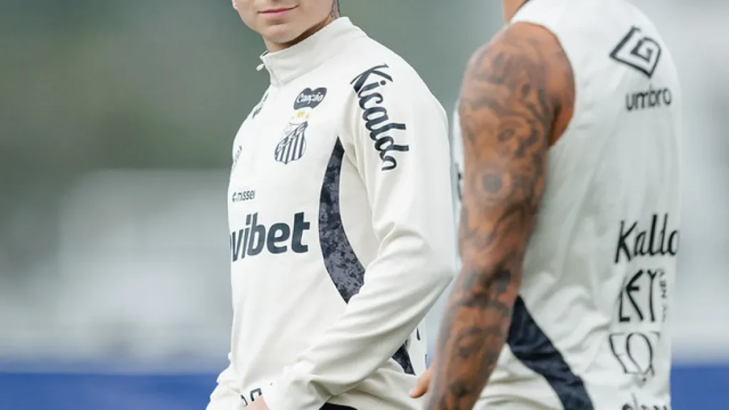 Brazil Santos FC returns to training at Rei Pelé complex