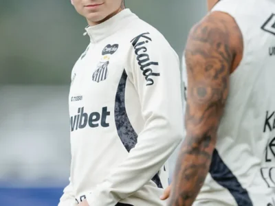 Brazil Santos FC returns to training at Rei Pelé complex