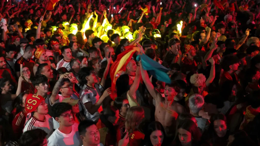 Brazil celebrates Spain's World Cup win in Madrid