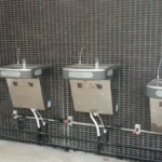 Brazil installs water fountains at Corinthians Arena