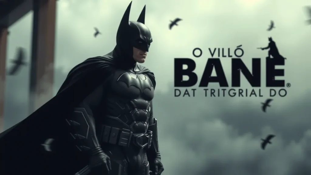 O vilão Bane e seu papel no fim da trilogia do Batman