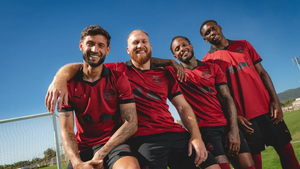 Brazil Red Bull Bragantino unveils third kit for youth teams