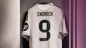 Brazil’s Endrick reclaims No. 9 jersey in Real Madrid squad numbers