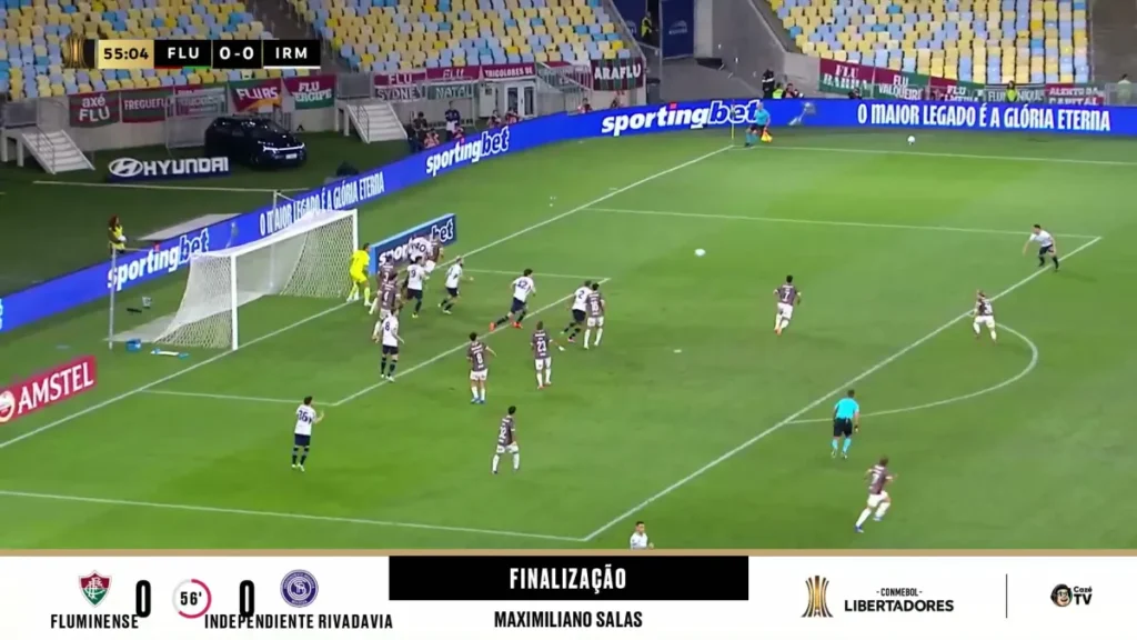 Brazil Nears Upset as Rivadavia Hits Post Against Fluminense