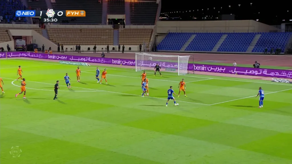 Brazil’s Benrahma Scores to Extend NEOM Lead Over Al Fayha